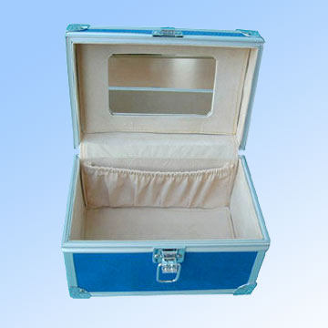 blue cosmetic case 